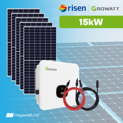 15 кВт Risen + Growatt...
